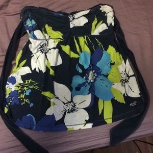 Floral strapless top